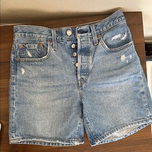 Levis 501 Denim Shorts